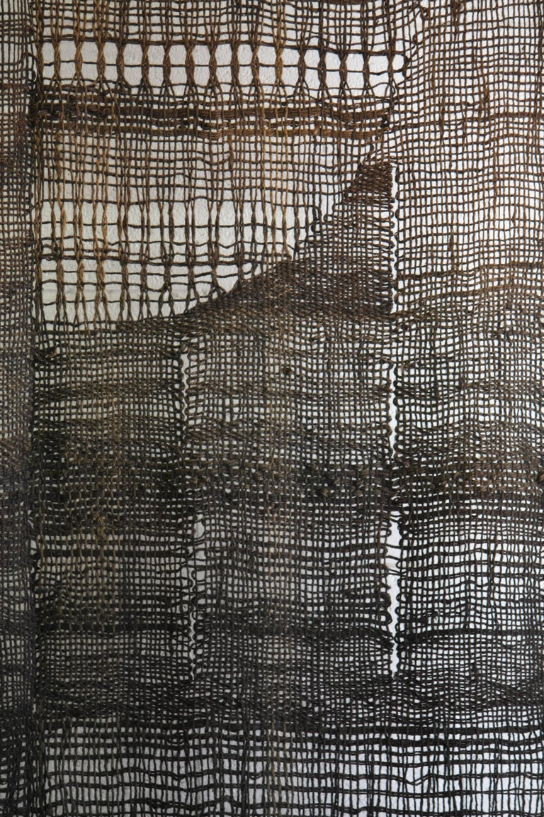 Large off Loom Weaving Fiber Art Wall Hanging at 1stDibs off loom