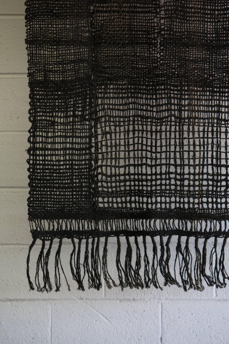 Large off Loom Weaving Fiber Art Wall Hanging at 1stDibs