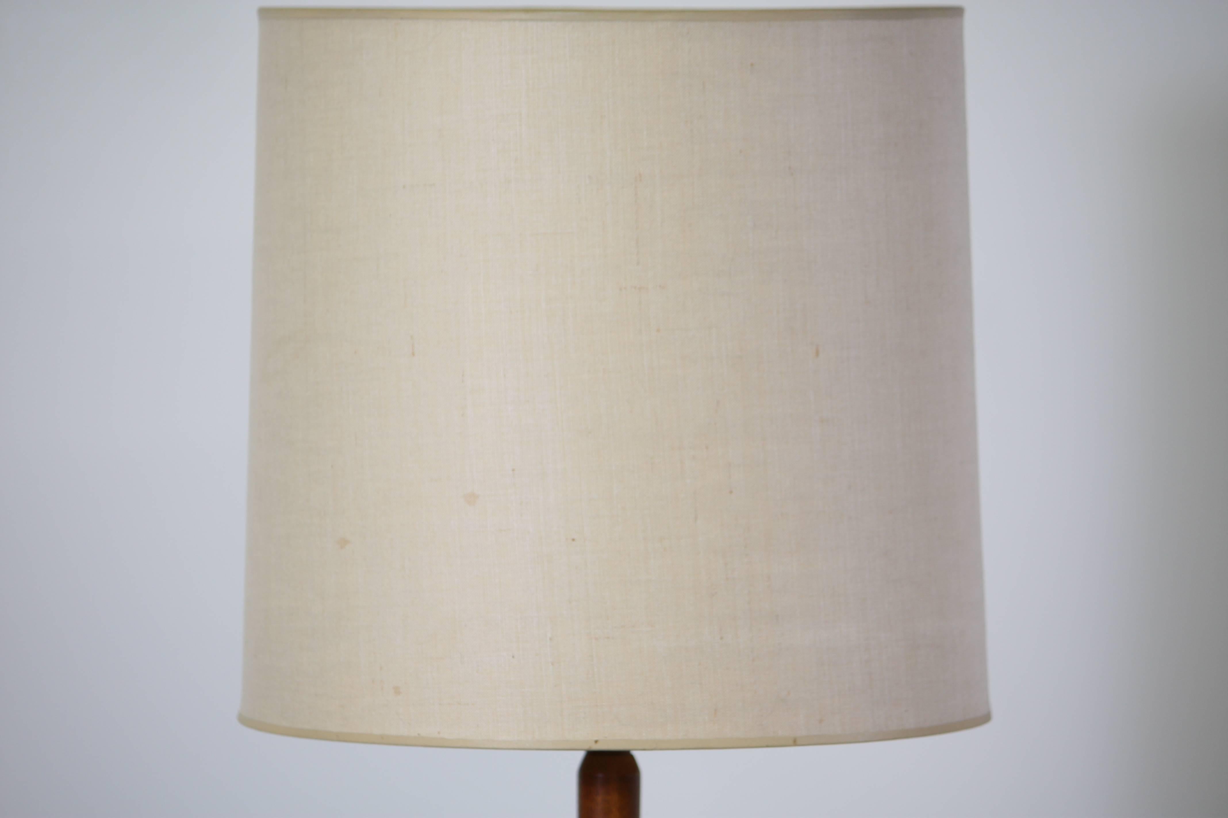 Mid-20th Century Tile Top Table Lamp by Martz