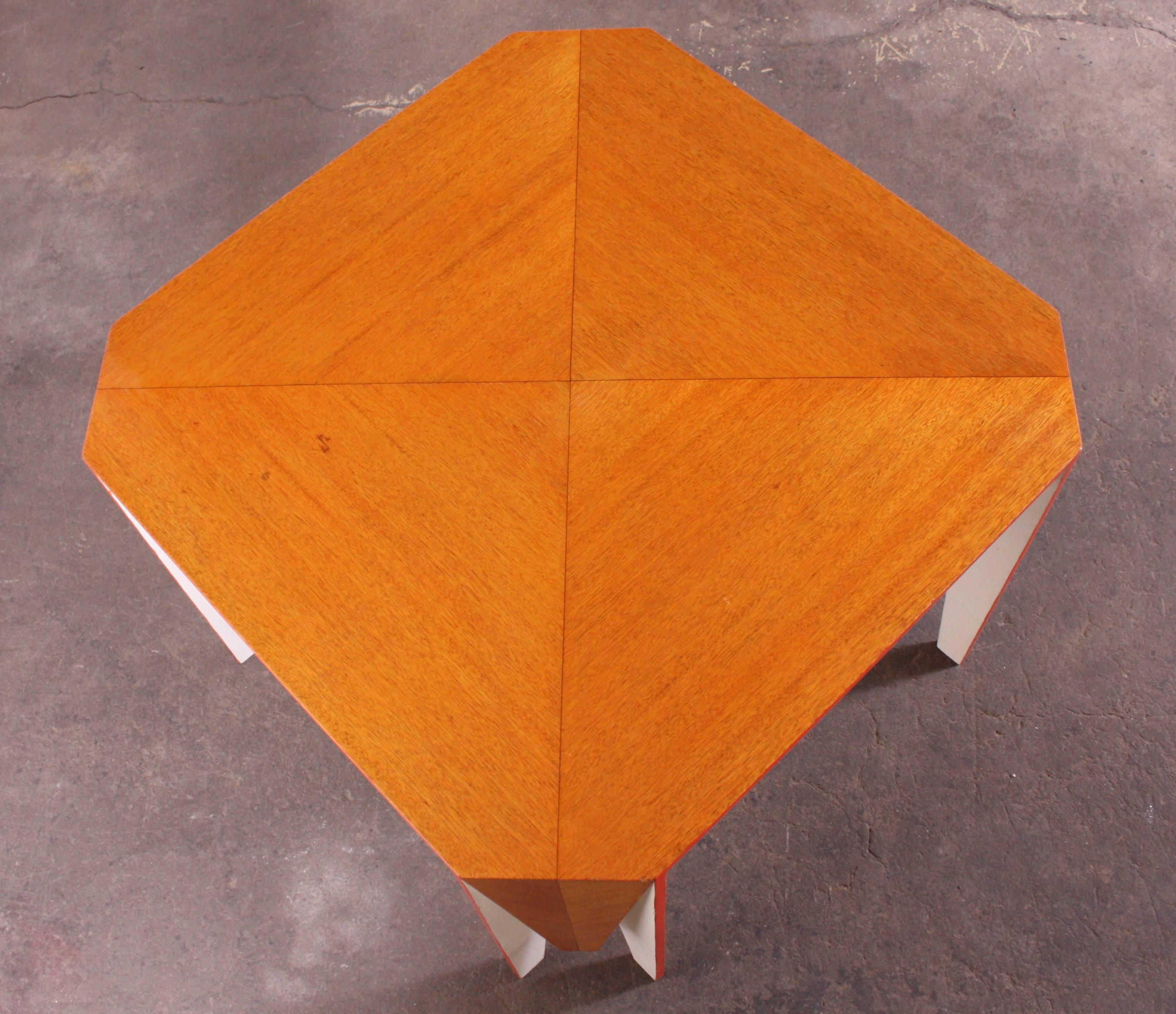 Mid-Century Modern Architectural Dining Table Inspired by Bruce Goff