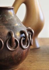 Copper Glazed Vase by Primavera