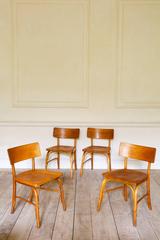 Set of six 1930s Husum Chairs by Frits Schlegel