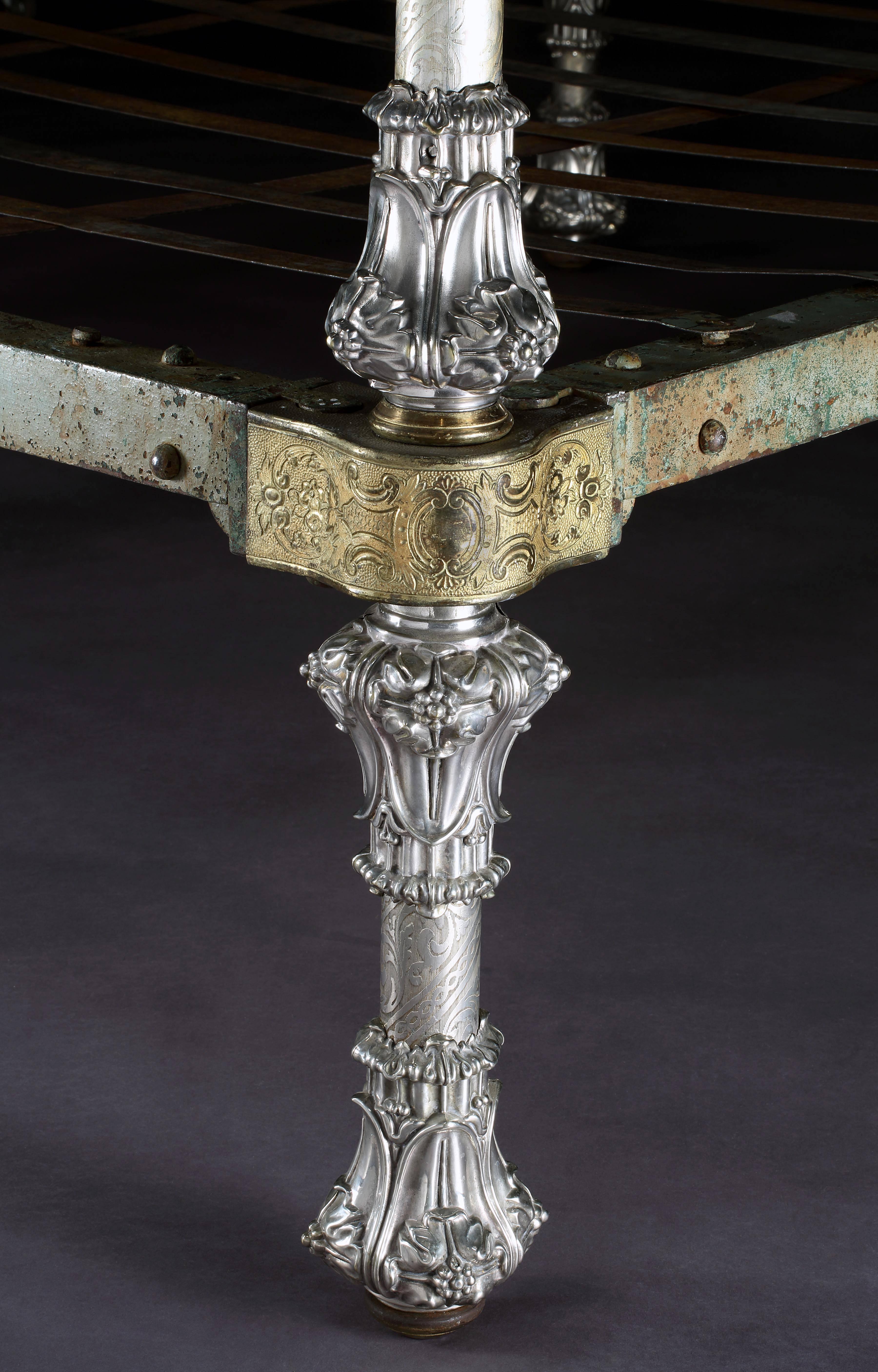 Victorian Impressive Four-Poster Bed by R. W. Winfield & Co For Sale