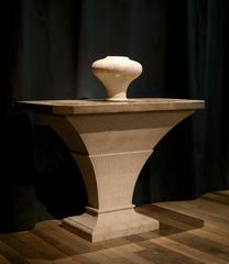 George III Portland Stone and Blue John Marble Table