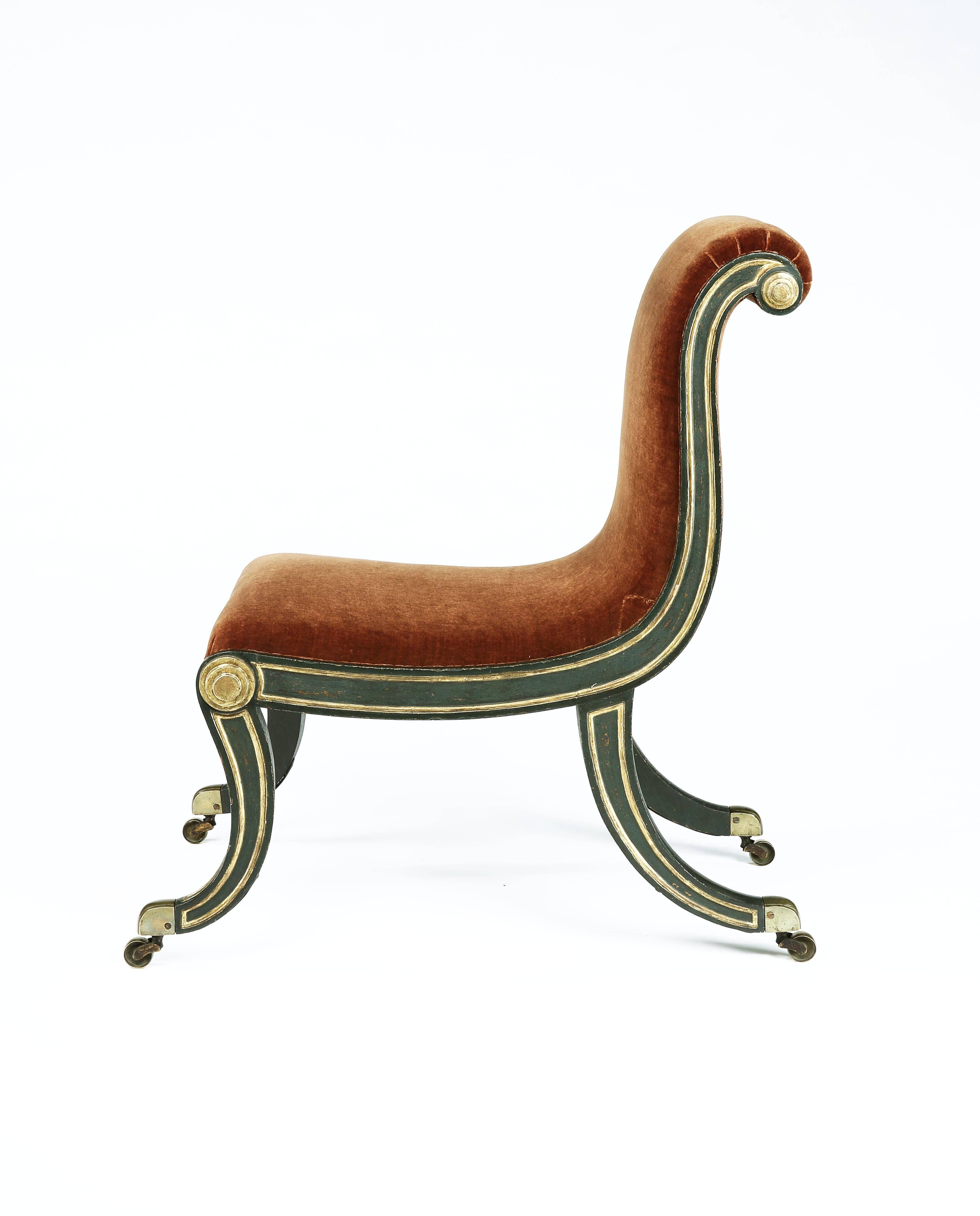 British Regency Side Chair in the Manner of Thomas Hope