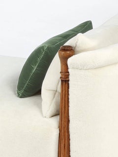 French Art Deco 'Alpaca' Daybed
