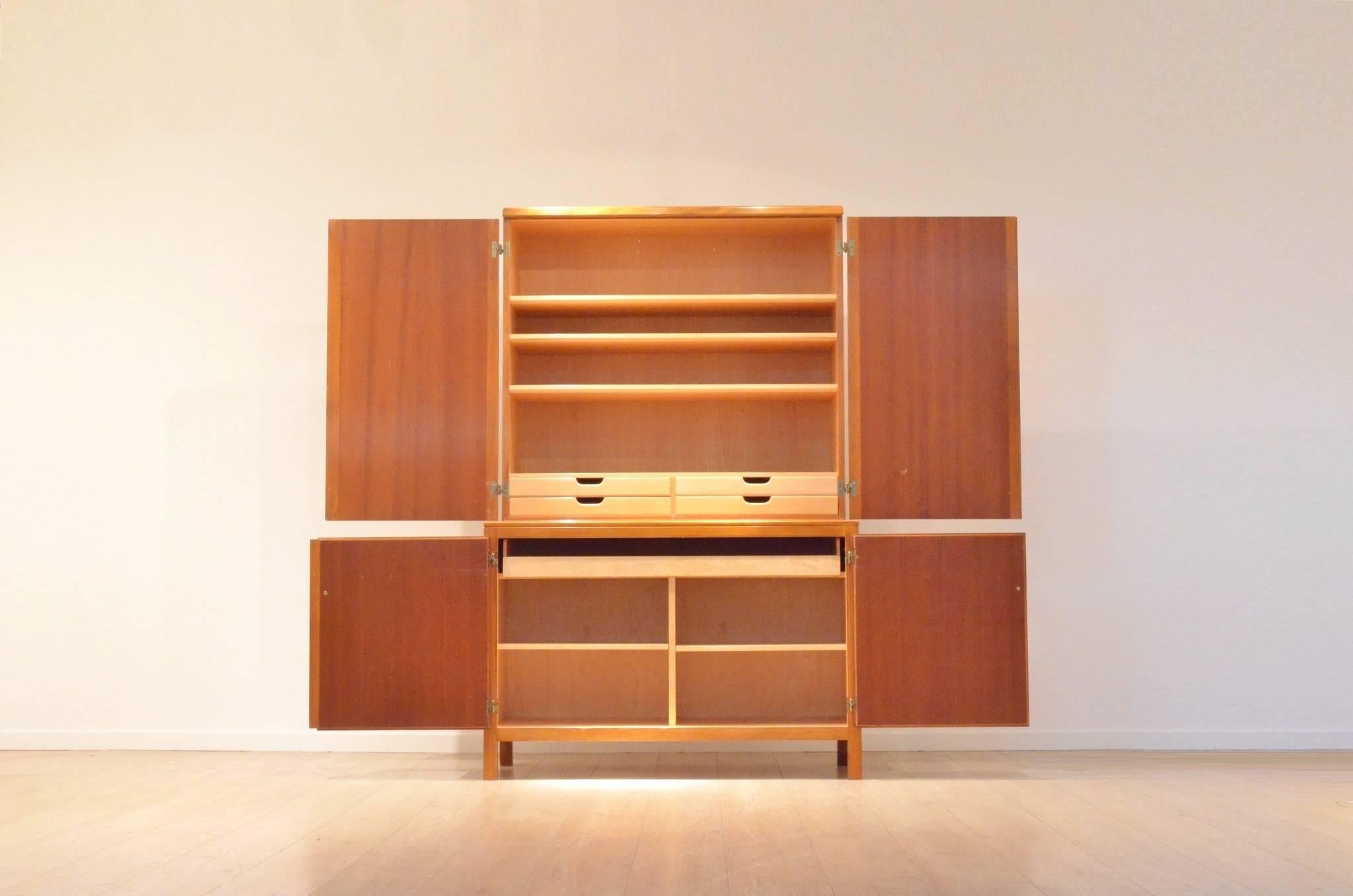 Swedish David Rosén Exotic Wood Cabinet by Nordiska Kompaniet, 1953, Sweden