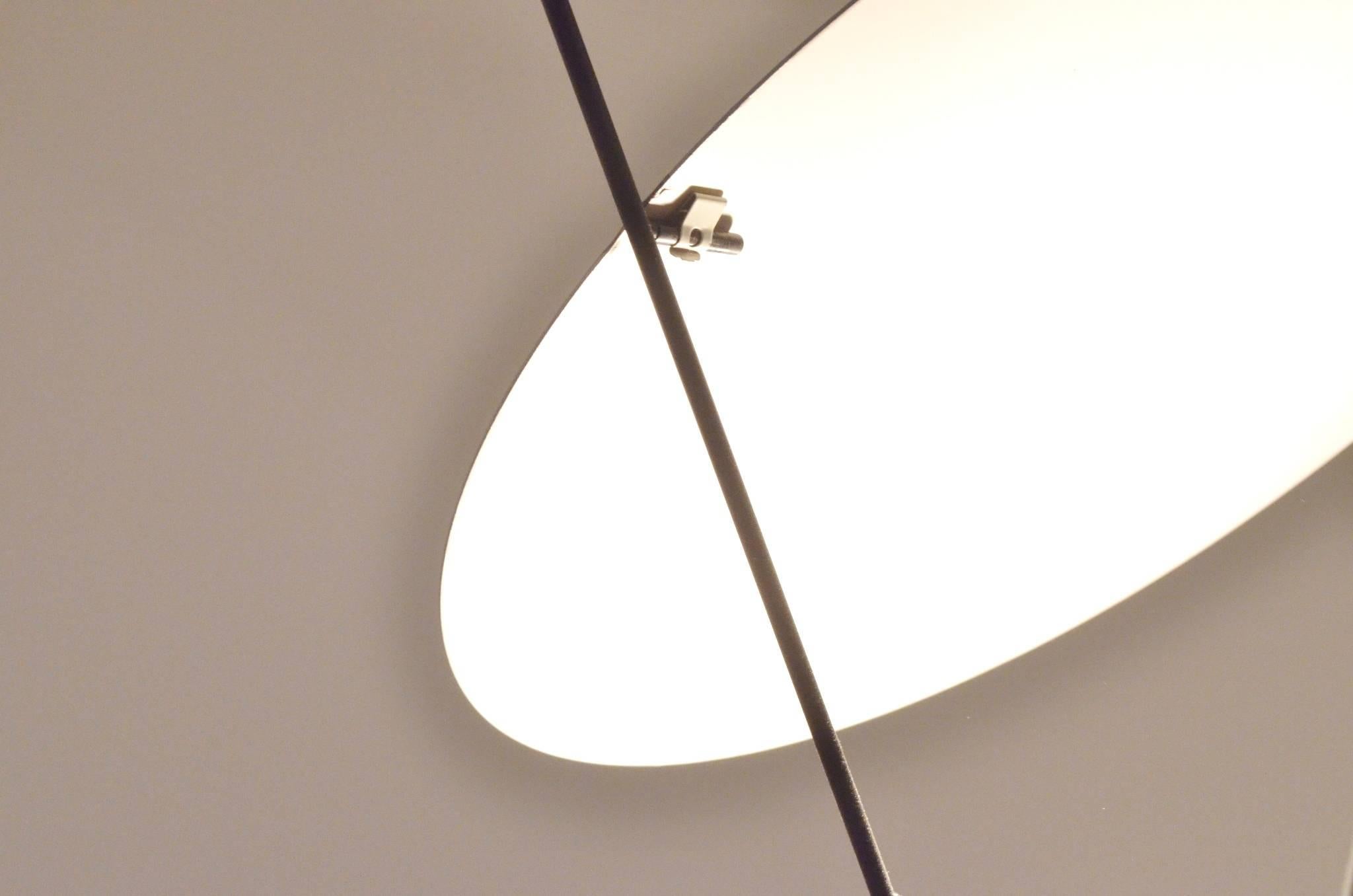 Late 20th Century Italian Design Mario Botta for Artemide Triangle Pendant Lamp