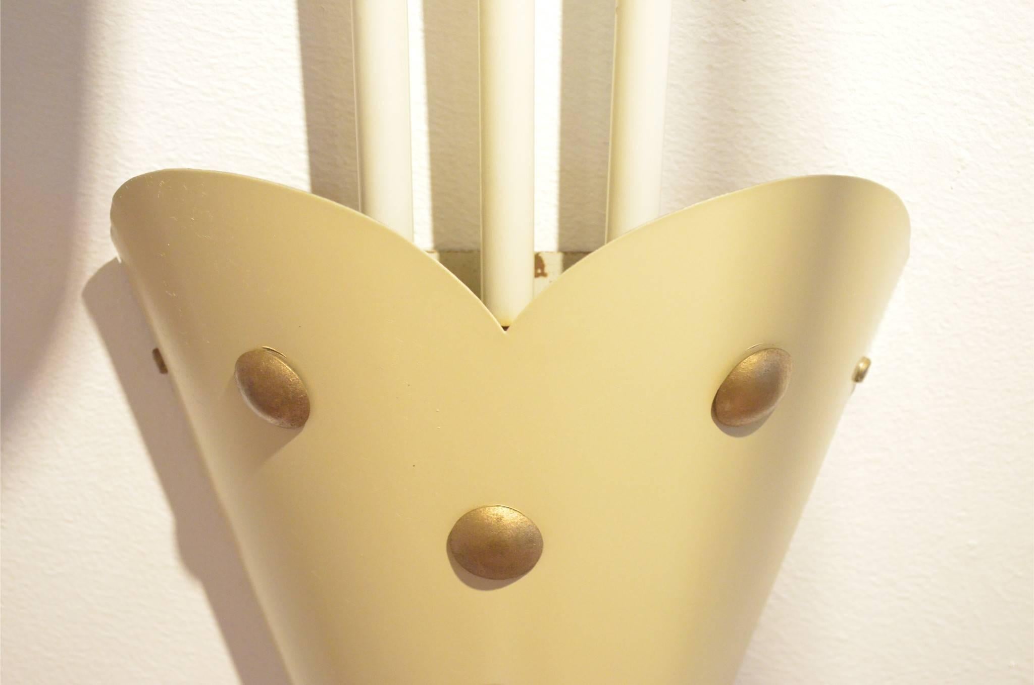 Mid Century XL French Theater Wall Sconces, 1950s 3