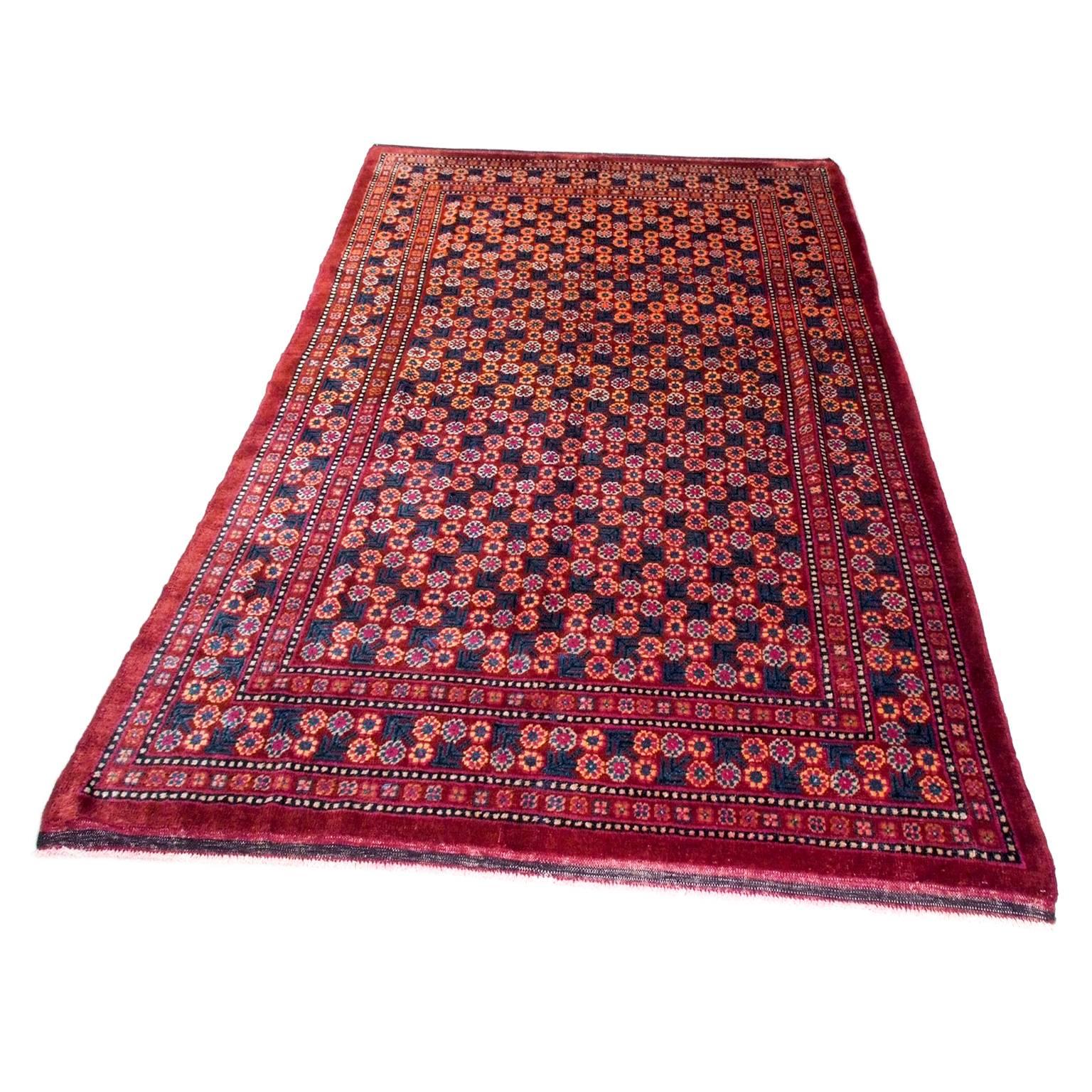 Khotan  20th Century Samarkand Carpet  For Sale