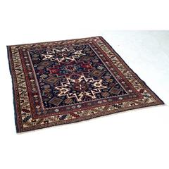 Late 19th Shirvan Lesghi Star Carpet