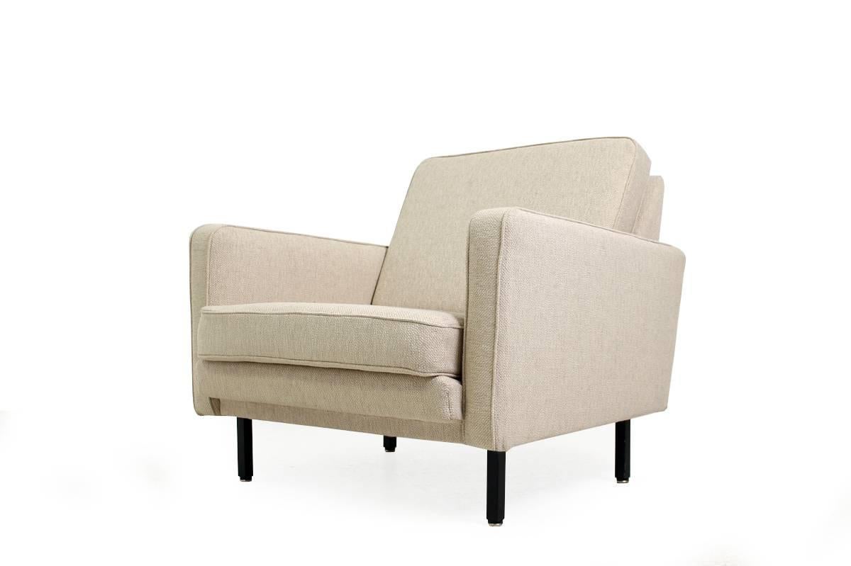 Mid-Century Modern Rare 1960s George Nelson 'Loose Cushion' Lounge Chair Mod. 5681, Herman Miller