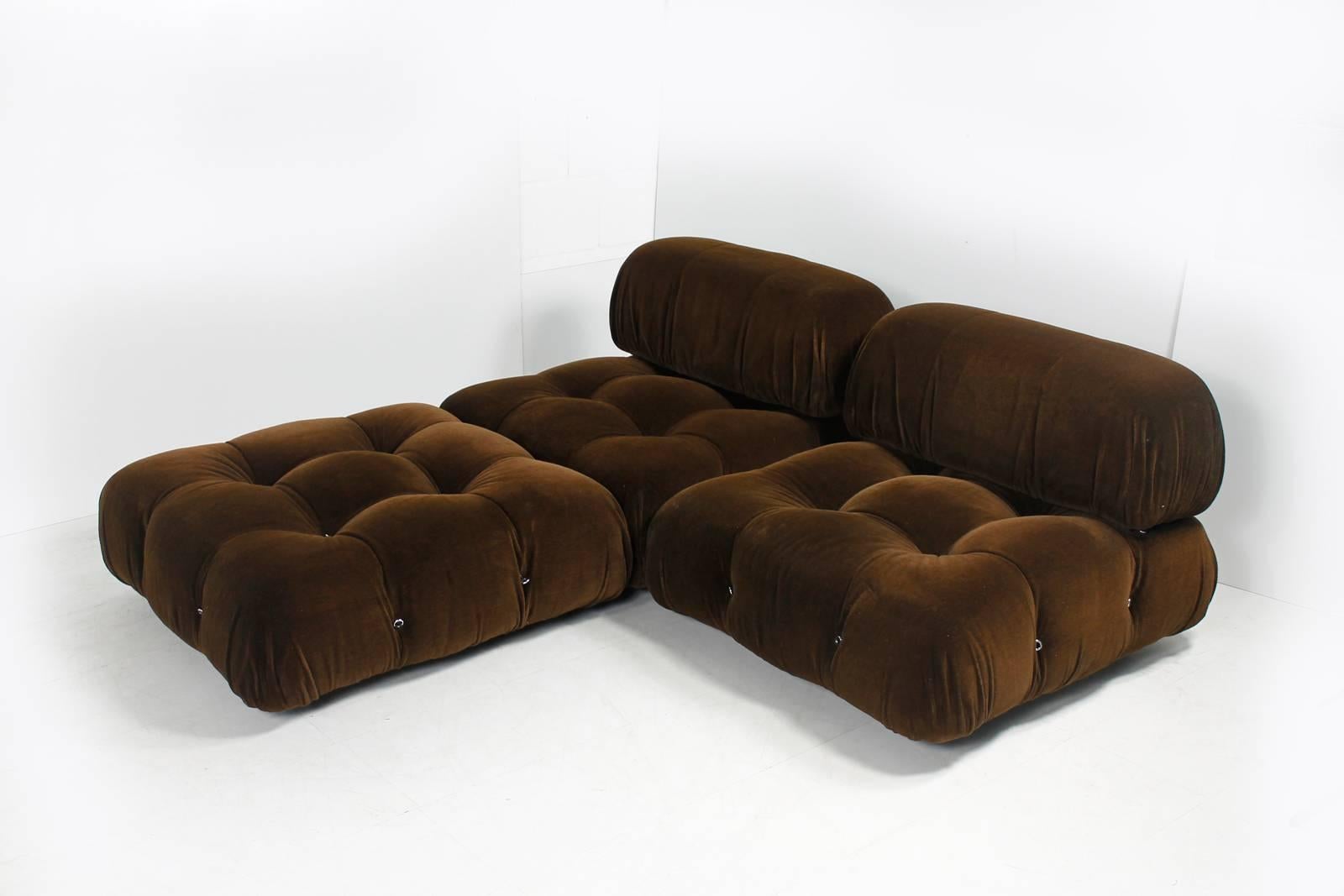Beautiful 1970s Mario Bellini Modular Sofa 