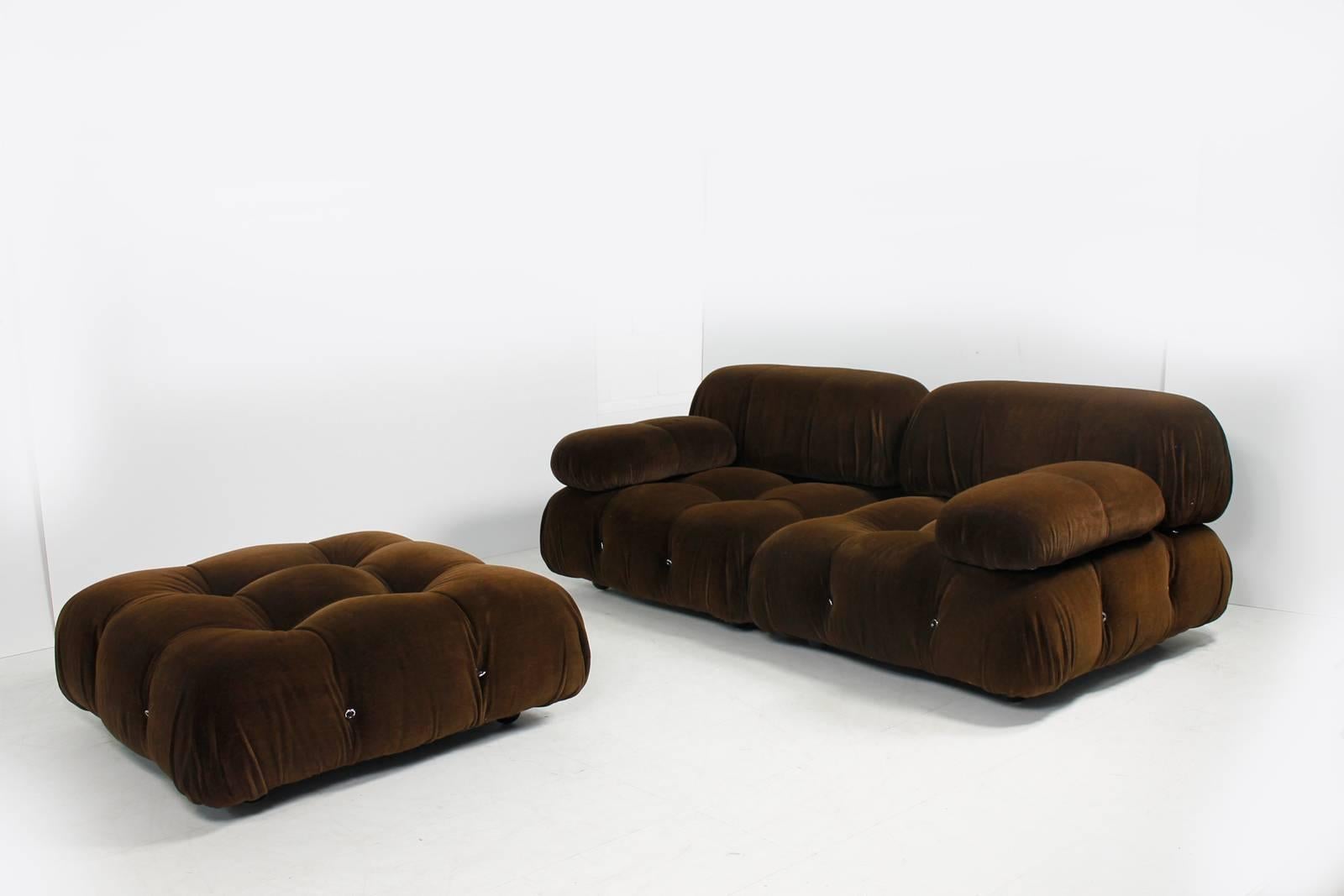 Late 20th Century Beautiful 1970s Mario Bellini Modular Sofa 