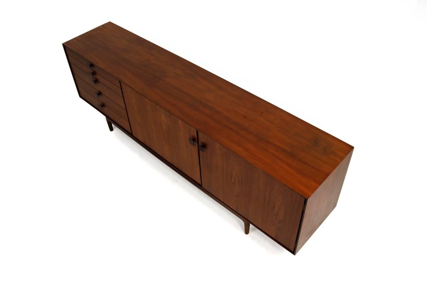 Large 1960s Ib Kofod-Larsen Teak Sideboard Mid-Century Modern Design 1