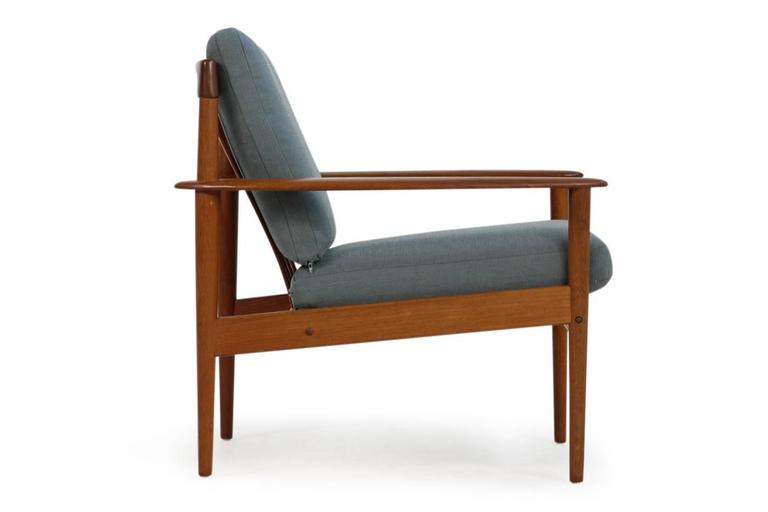 Very Rare Danish Modern Grete Jalk Teak Easy Chair Mod. PJ 56/1