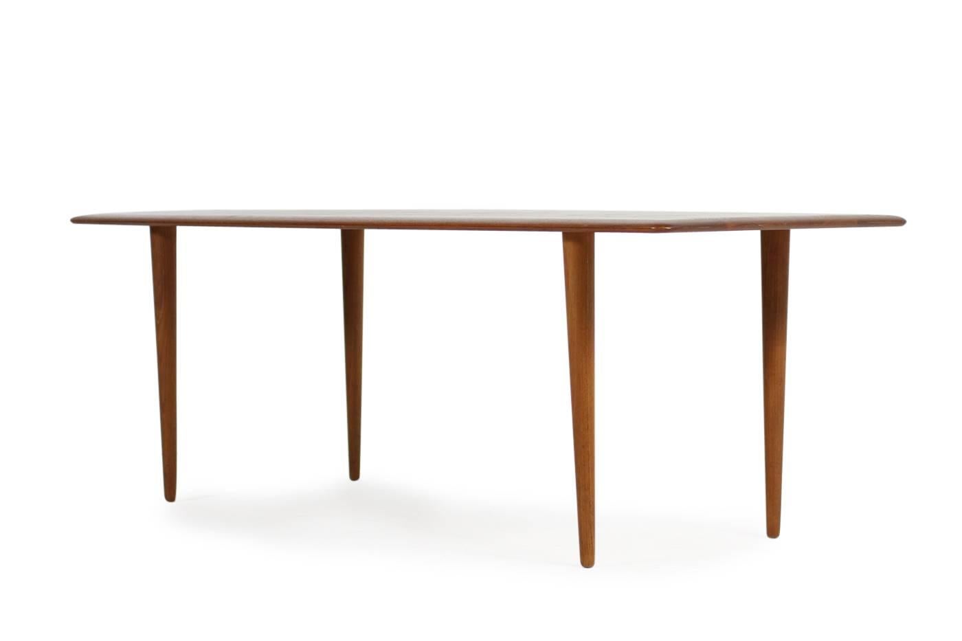 france and son teak coffee table