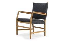1950s Hans J. Wegner 'Town Hall' Chair Oak and Teak Mid-Century Modern Design