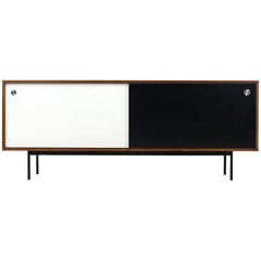 Modernes Teakholz Sideboard Nathan Lindberg Design:: Modell NL20 Mid Century Style