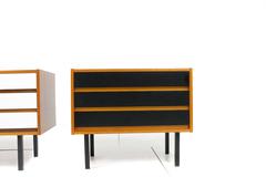 1950s Minimalist Sideboard Set Mid Century Chest of Drawers attrib. Kurt Thut