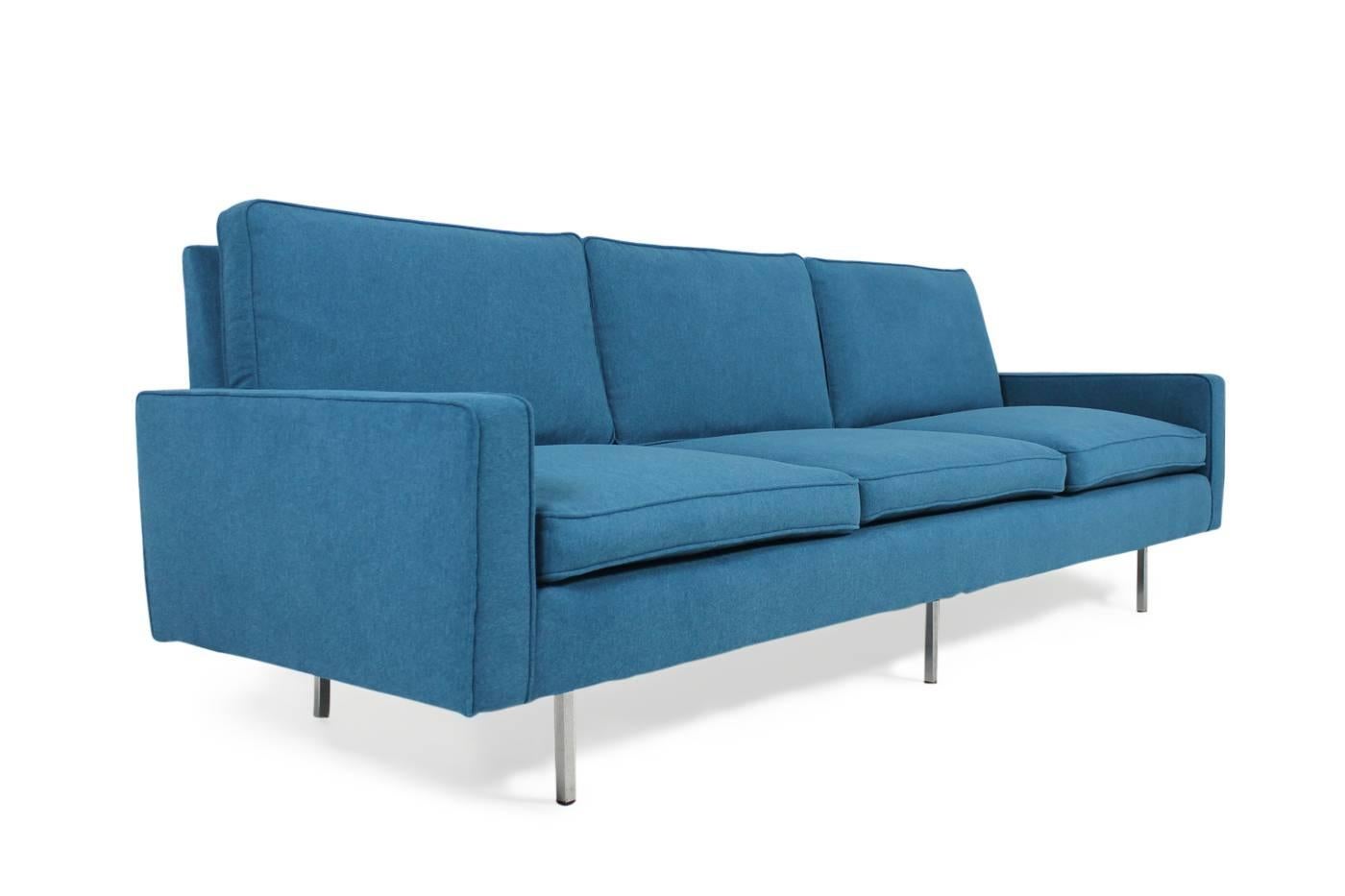 American Beautiful Mid-Century Florence Knoll Sofa Mod. 25 BC Knoll International, 1949