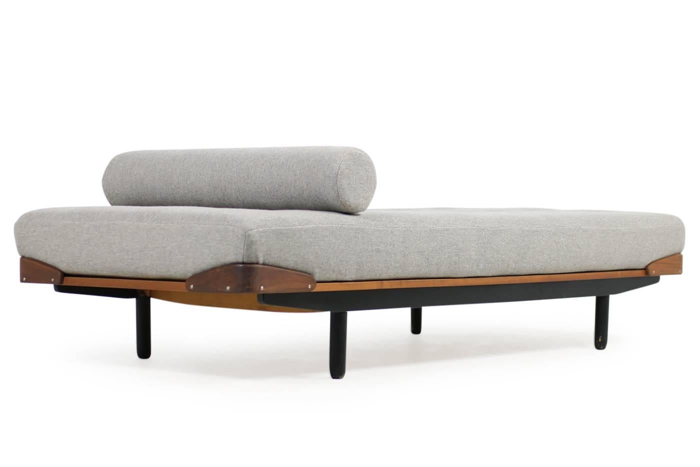 Mid-Century Modern Super Rare 1960s Teak Daybed Made in Norway by Asko New Upholstery Sofa