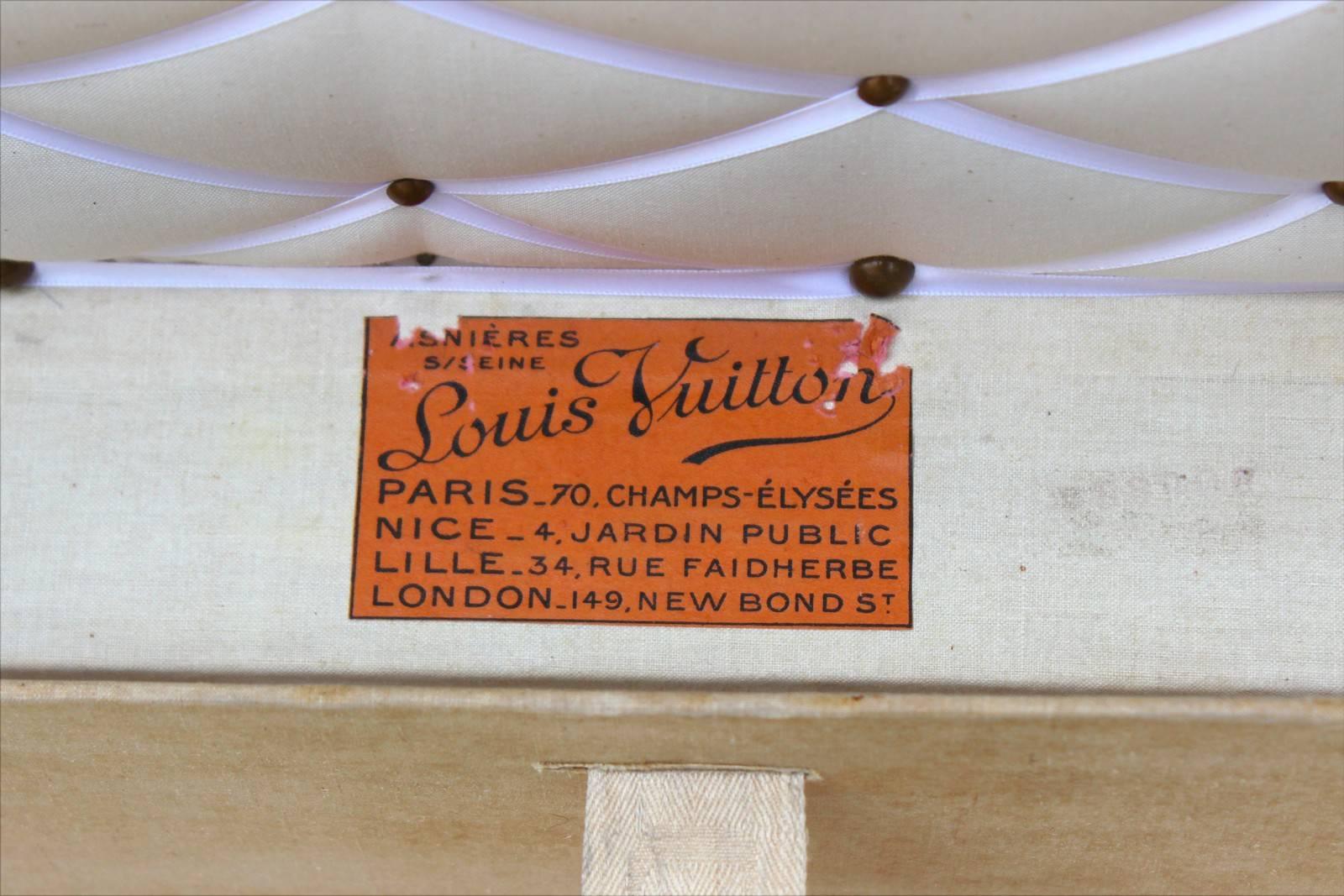French 1930's Louis Vuitton Courier Trunk