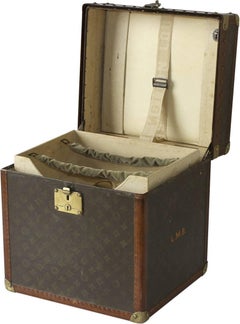 1930s Louis Vuitton Monogram Hat Trunk