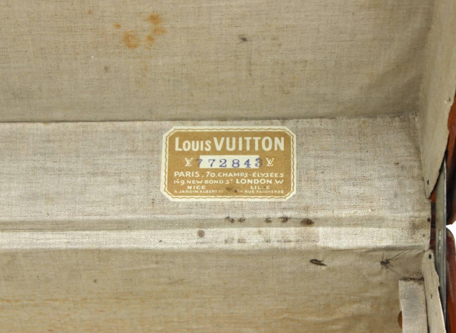 Louis Vuitton-Koffer im Vintage-Stil im Angebot 1