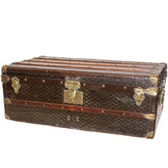 Coffre de cabine vintage Goyard