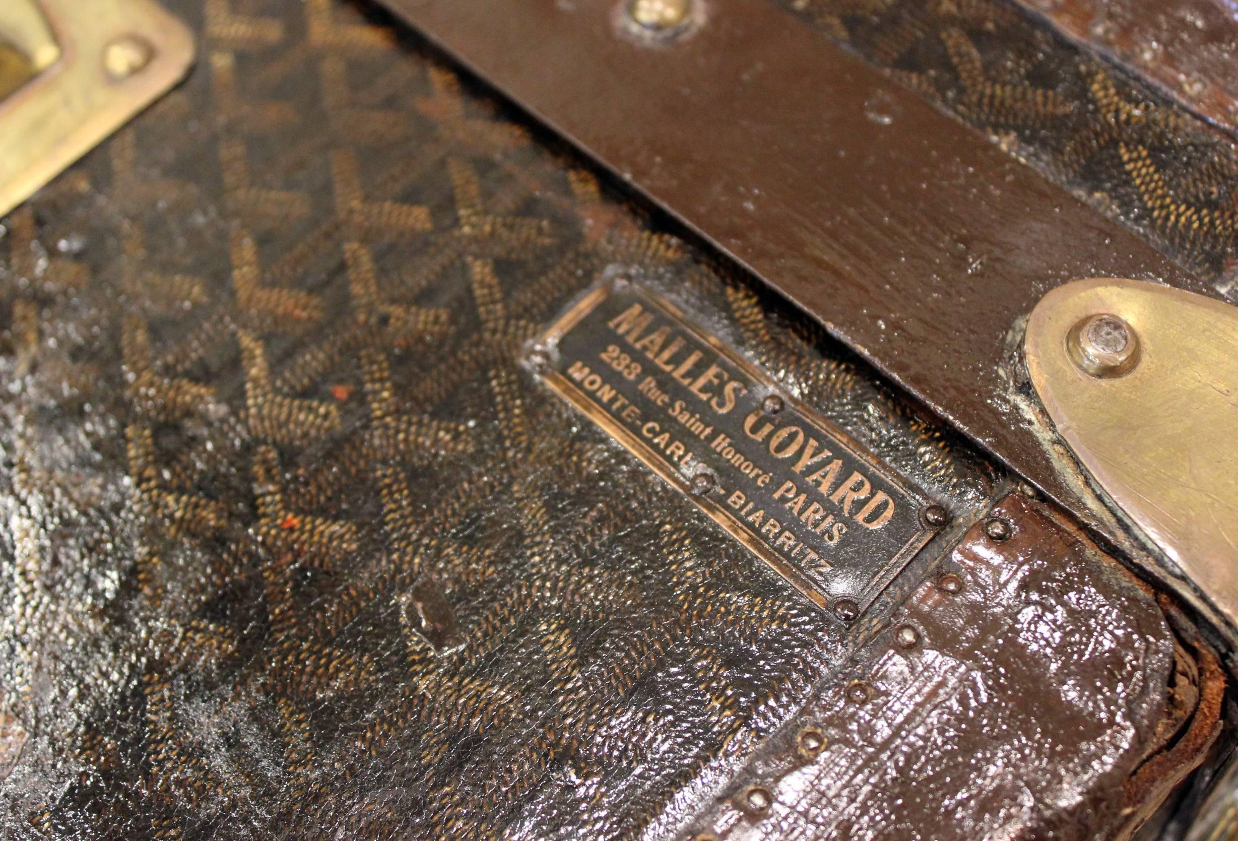 vintage goyard trunks