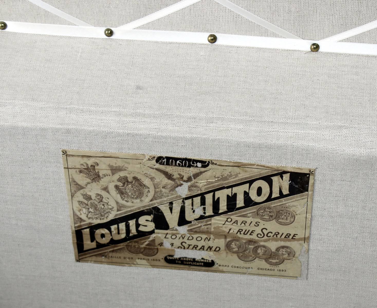 1920s Louis Vuitton Damier Courier Trunk 2
