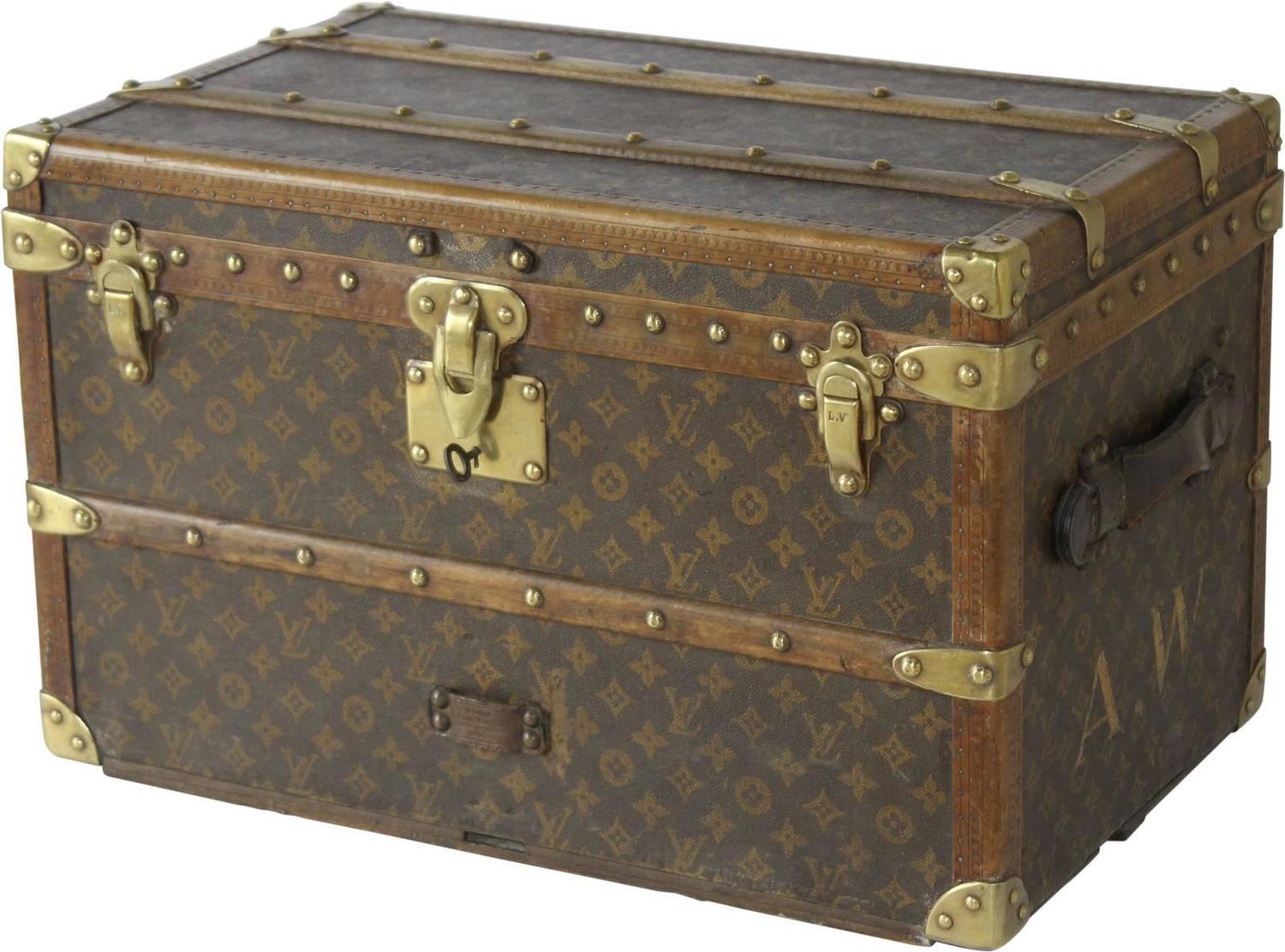 Extremely Rare 1930s Louis Vuitton Shoe Trunk For Sale at 1stdibs