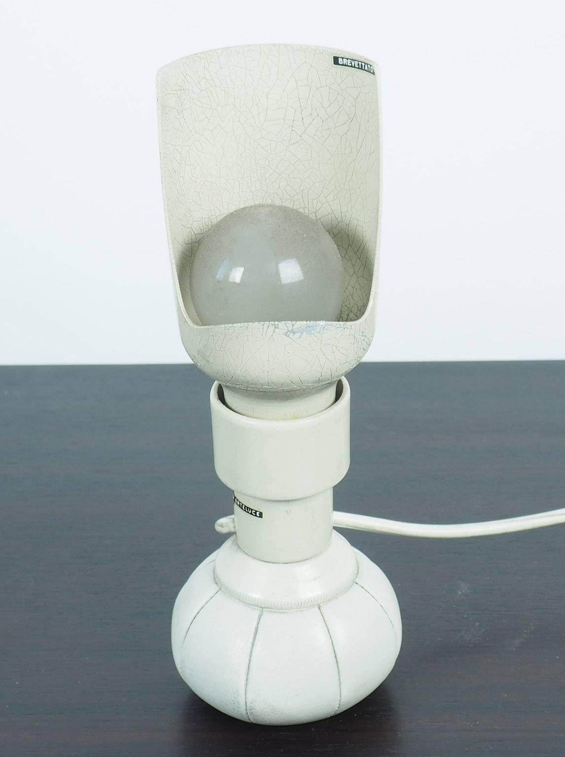 Metal Italian Table Lamp Designed by Gino Sarfatti for Arteluce, Milano, 1966 For Sale