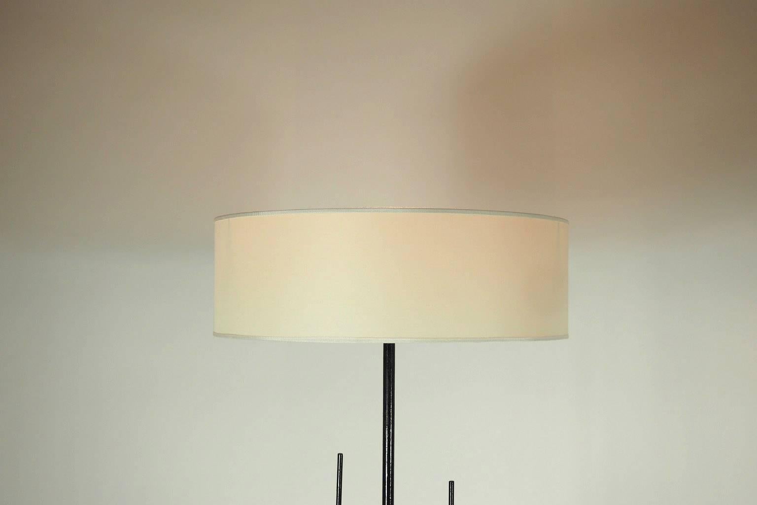 Mid-Century Modern Rare Floor Lamp Designed by Maurizio Tempestini for X Triennale in Milano, 1954
