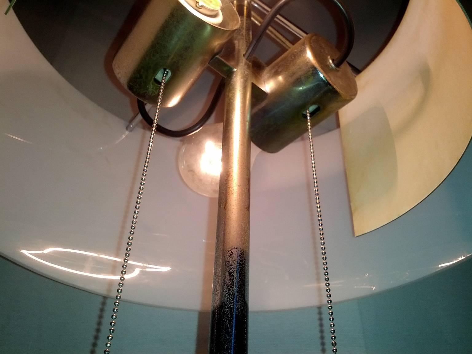 Brass Italian Rare Floor Lamp Designed, Gino Sarfatti for Arteluce, Milano, circa 1950