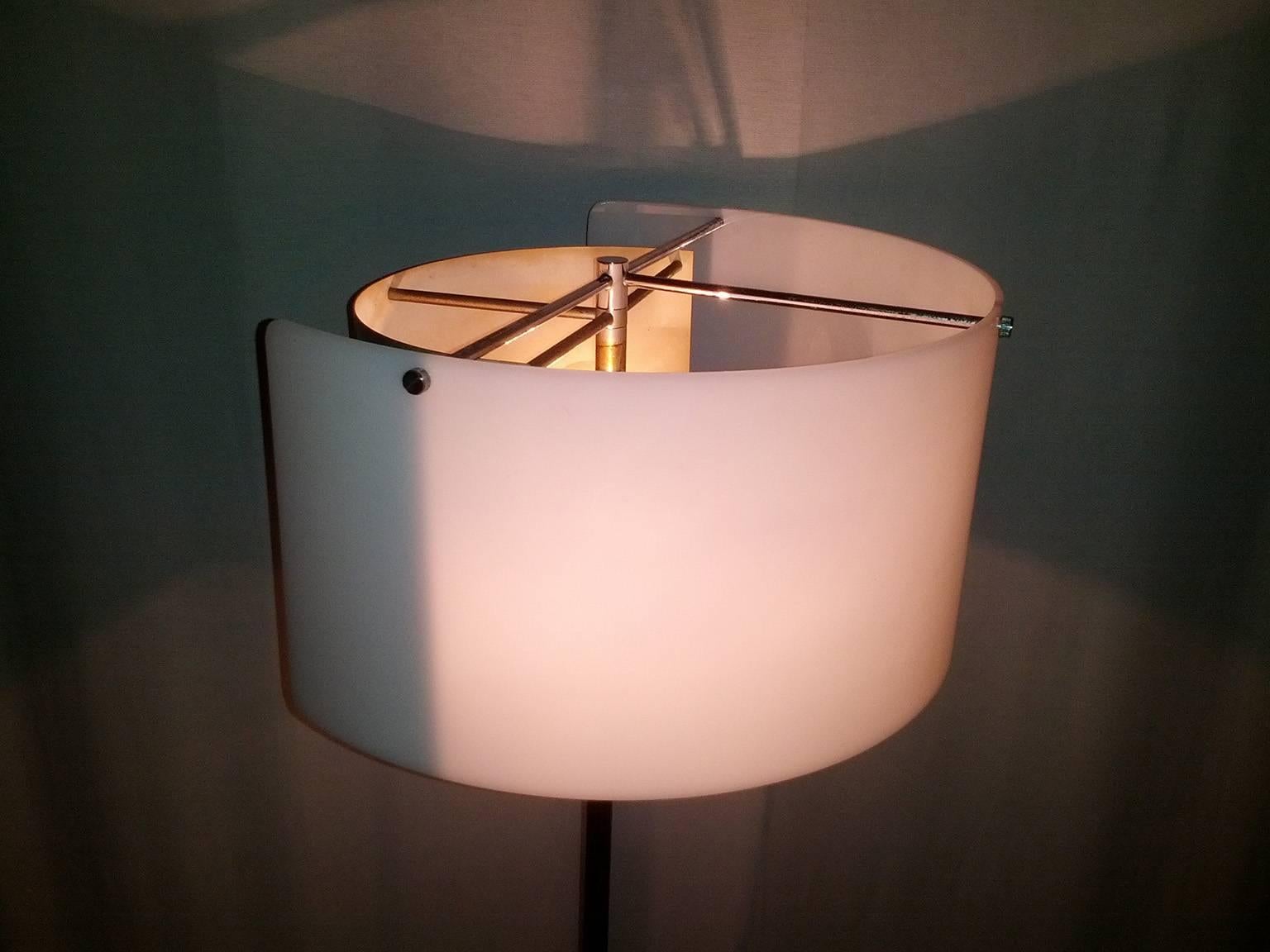 Italian Rare Floor Lamp Designed, Gino Sarfatti for Arteluce, Milano, circa 1950 1