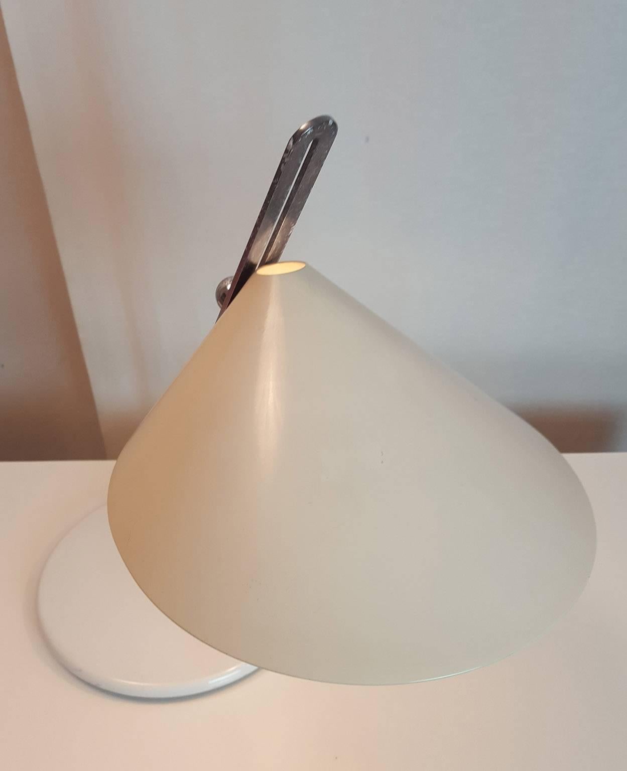 Mid-Century Modern Italian Adjustable Table Lamp, Milano, circa 1969 For Sale