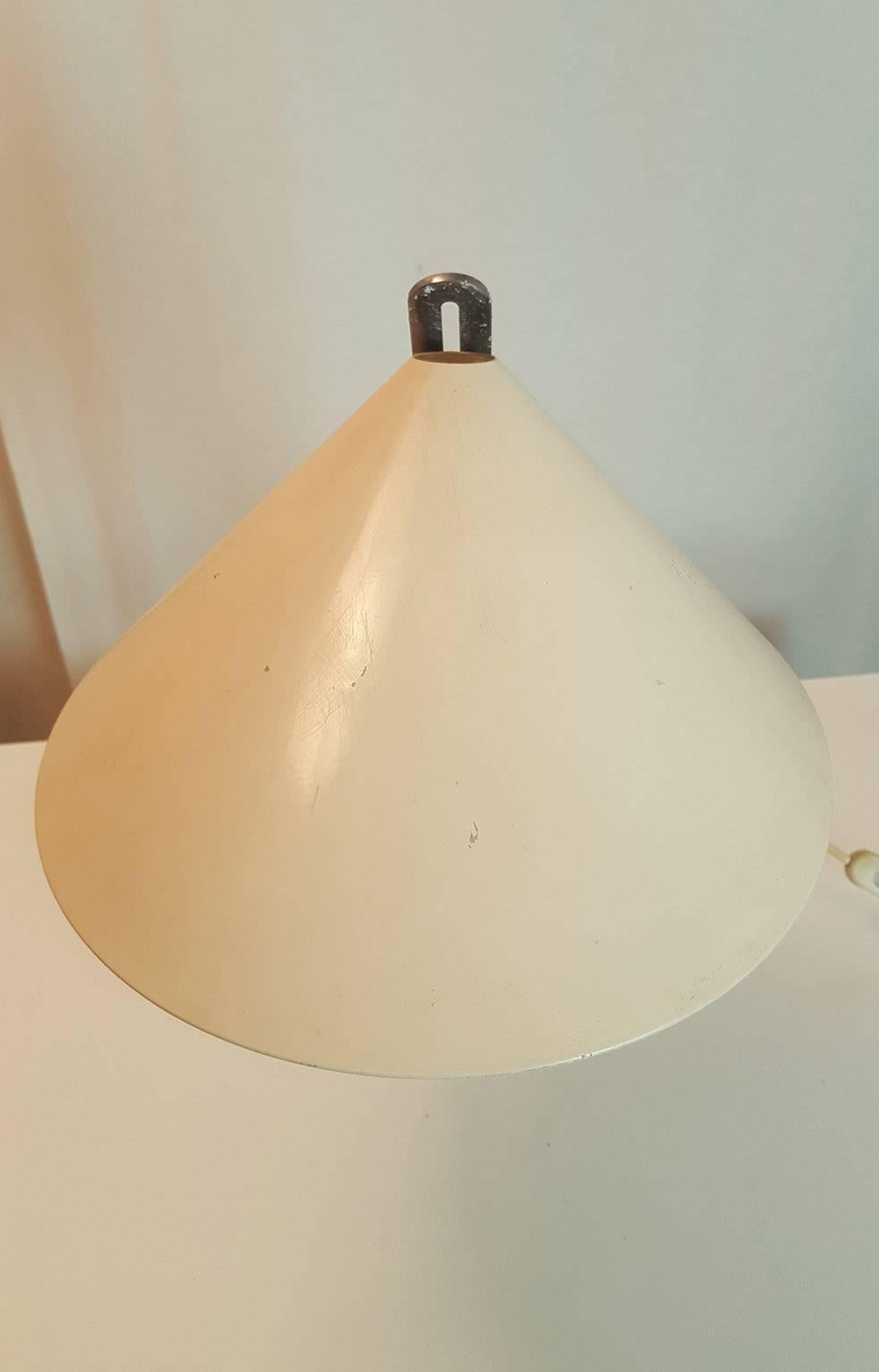 Metal Italian Adjustable Table Lamp, Milano, circa 1969 For Sale