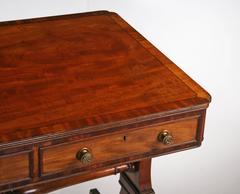 George III Mahogany Library Table