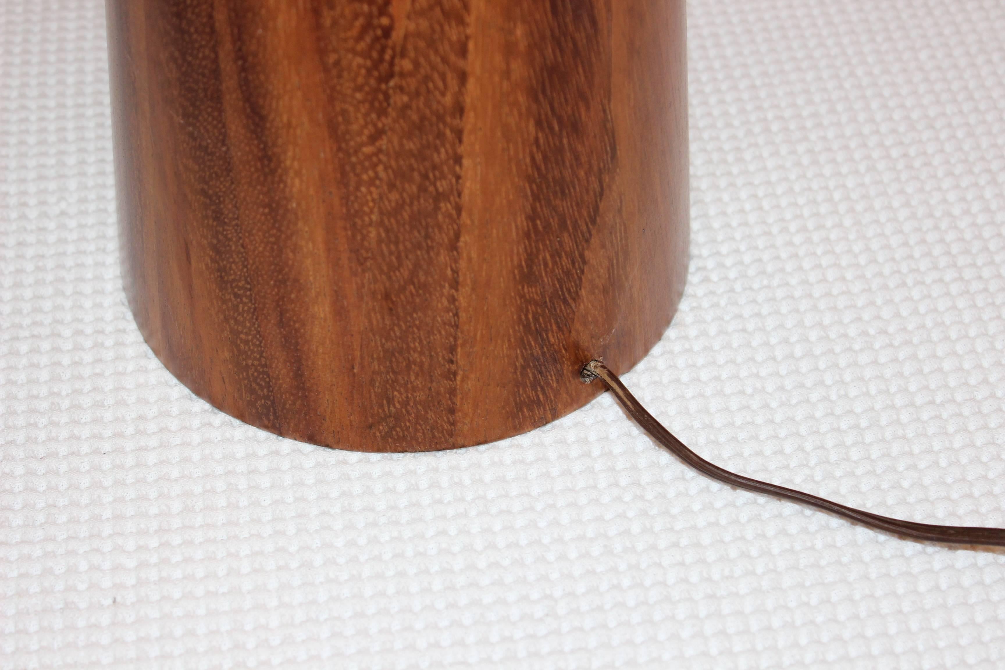 Phillip Lloyd Powell Style Walnut Floor Lamp 1