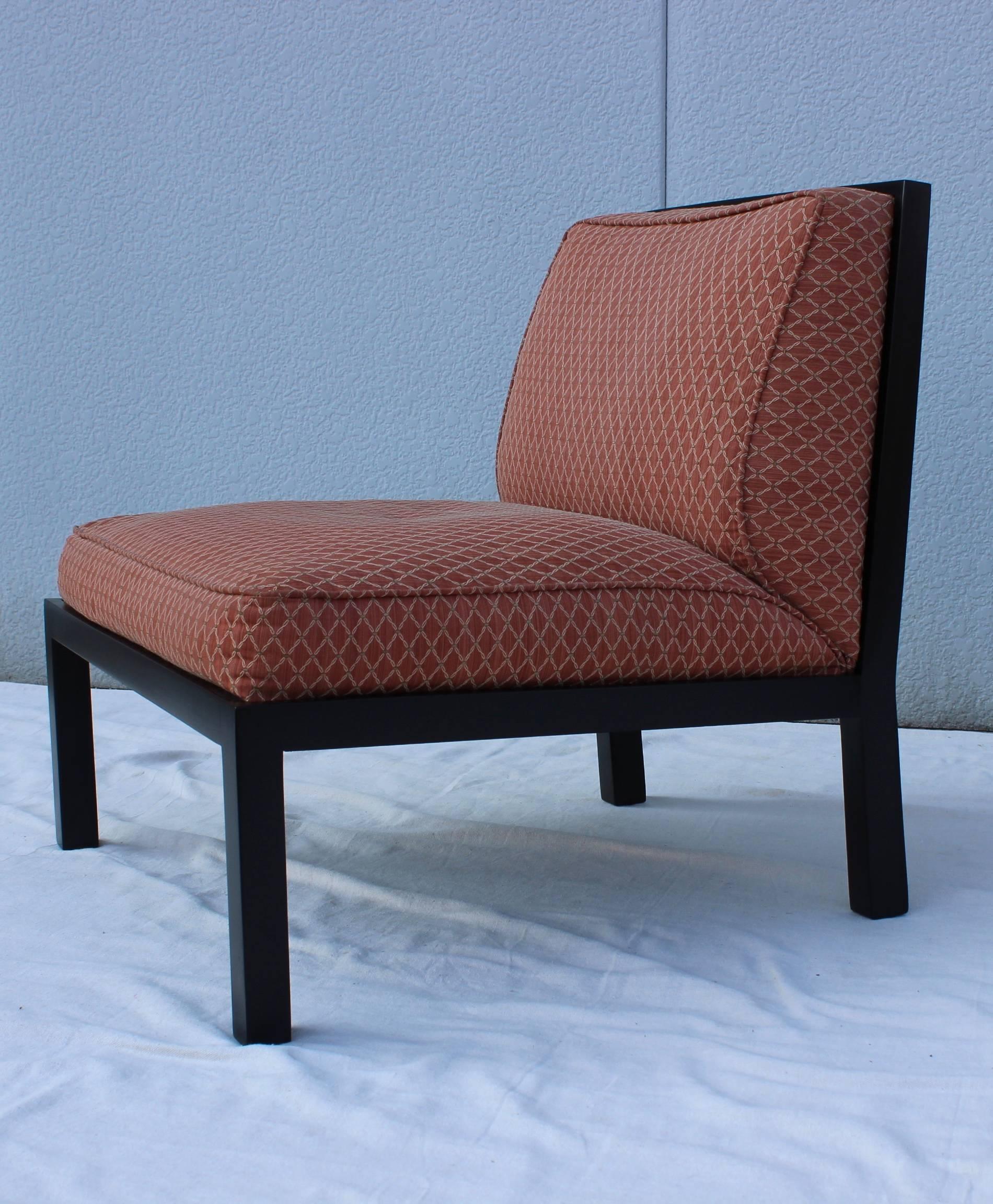 Michael Taylor for Baker Lattice Slipper Chairs In Good Condition In New York, NY