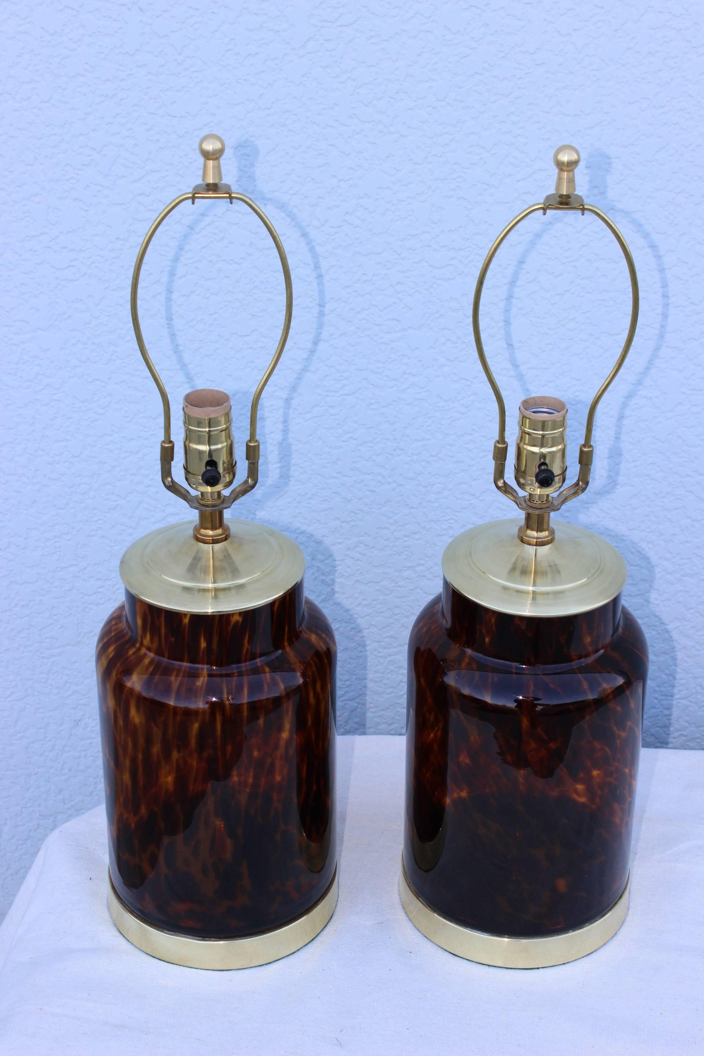 1960s Murano Glass Table Lamps  3