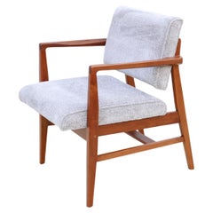 1960's Jens Risom Walnut Desk chair