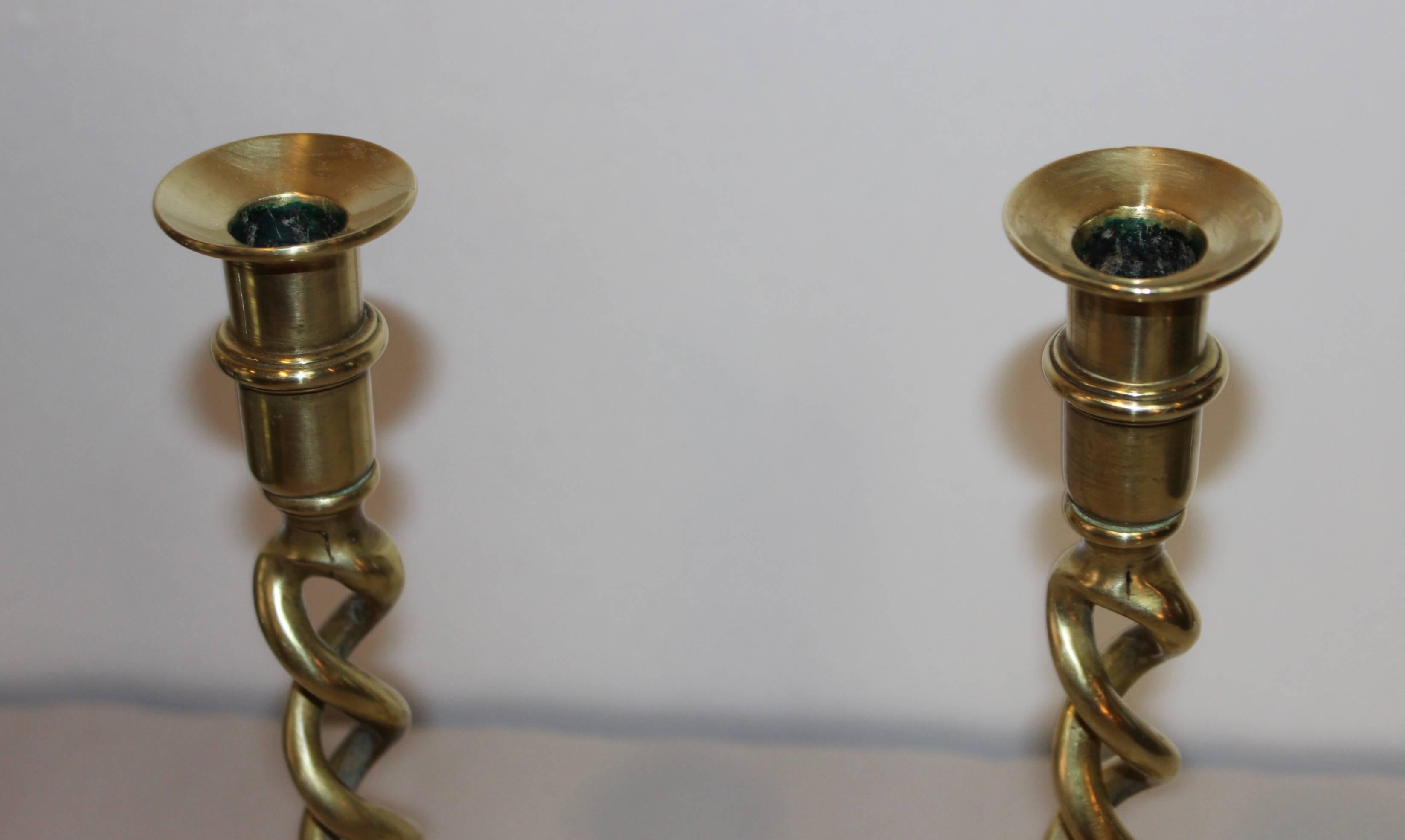 spiral candlesticks