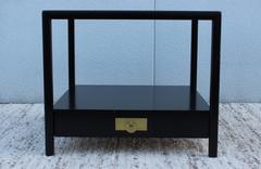 Michael Taylor for Baker Lacquered Side Table