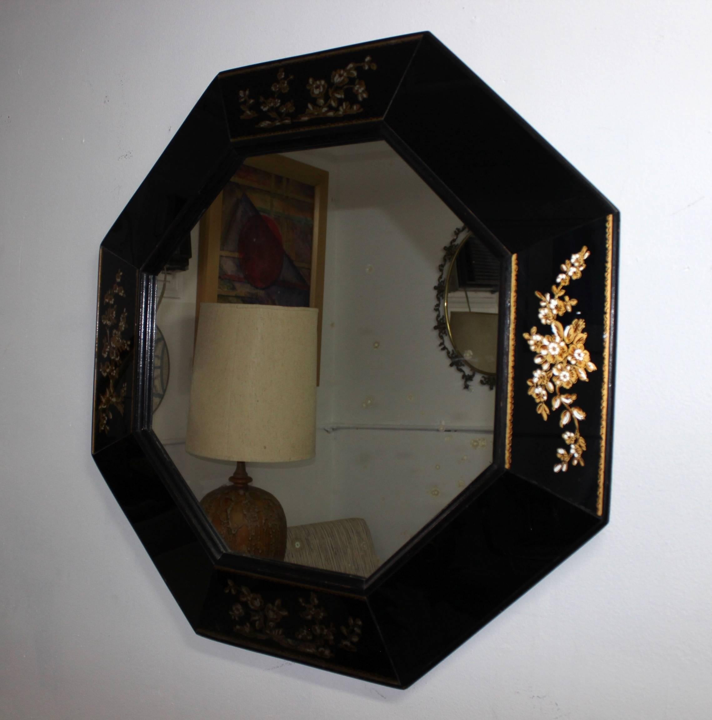 20th Century 1940s Octagonal Mirror