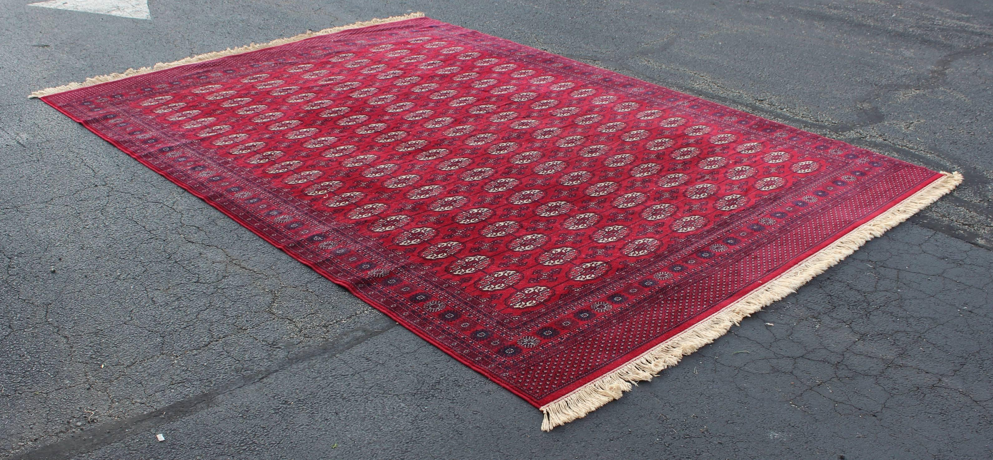 Tribal 1960s Moroccan Wool Rug