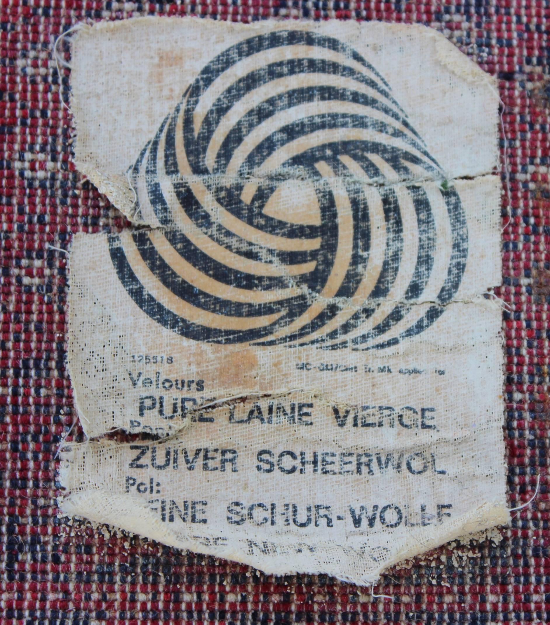 1960s Moroccan Wool Rug 3