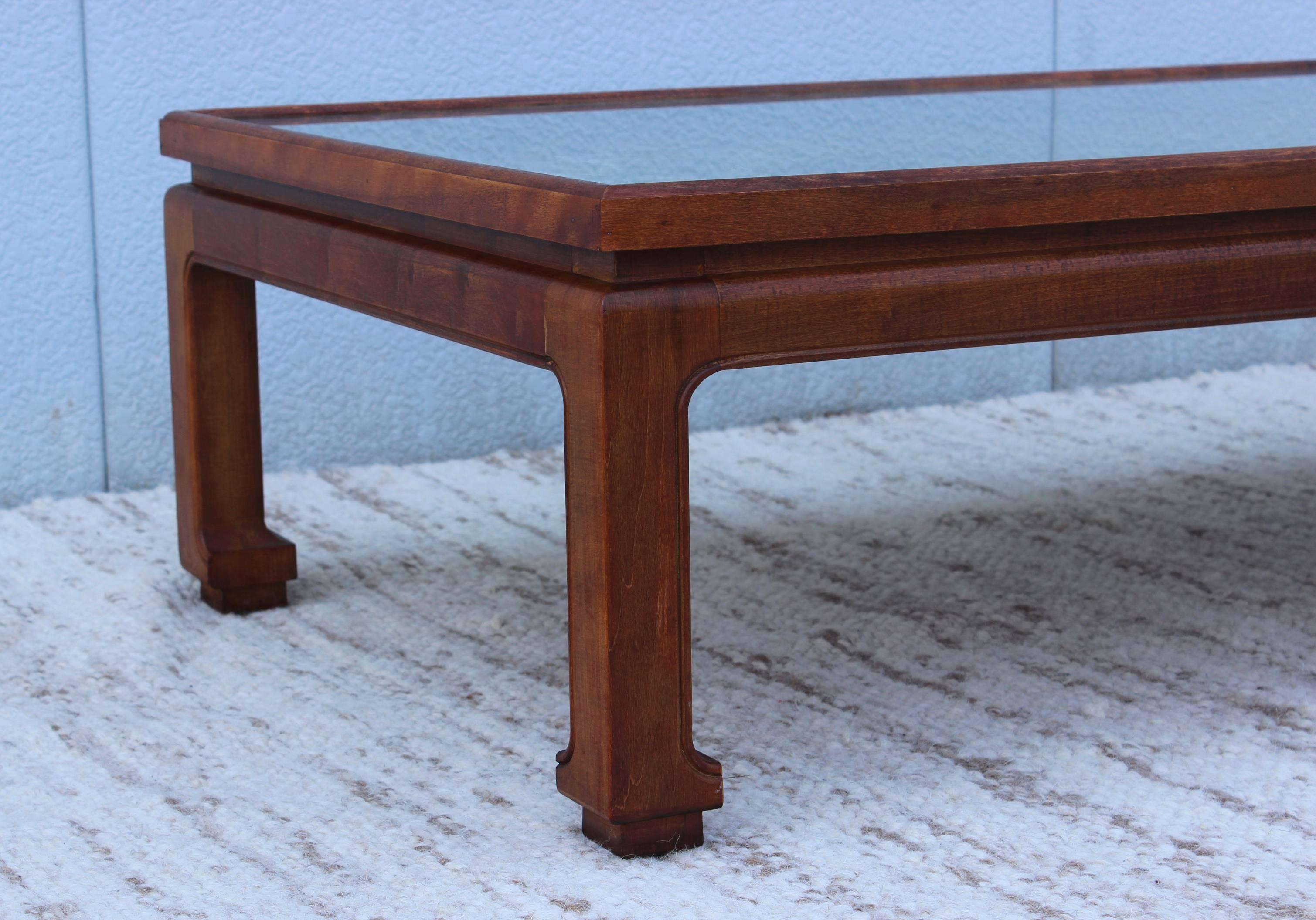 20th Century 1960s Chippendale Style Large Coffee Table